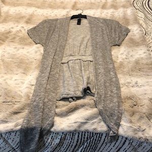 Short sleeve cardigan